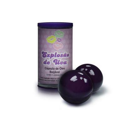 Bolinha Beijável de Uva -