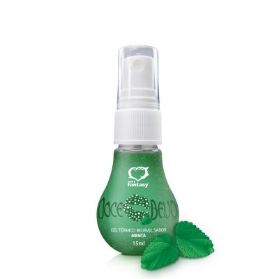 Gel Térmico Beijável Doce Beijo Menta - 15ml - Emb C/