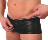 CUECA VINIL COM ZÍPER