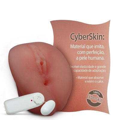 Vagina em Cyber Skin Com Vibro Bullet - 101040C.B